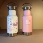 Preview: 355ml Edelstahl Trinkflasche isoliert