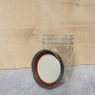 Preview: Glas mit Metallschraubdeckel