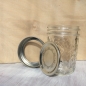 Preview: Glas mit Metallschraubdeckel