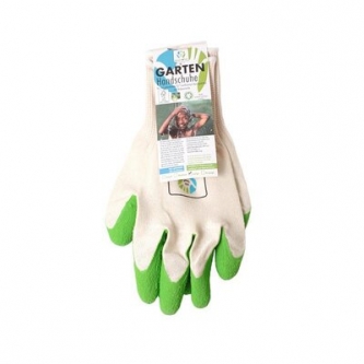 Gartenhandschuhe aus Naturkautschuk und Biobaumwolle