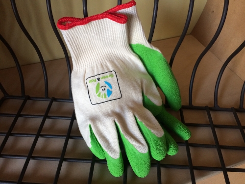 Gartenhandschuhe aus Naturkautschuk und Biobaumwolle
