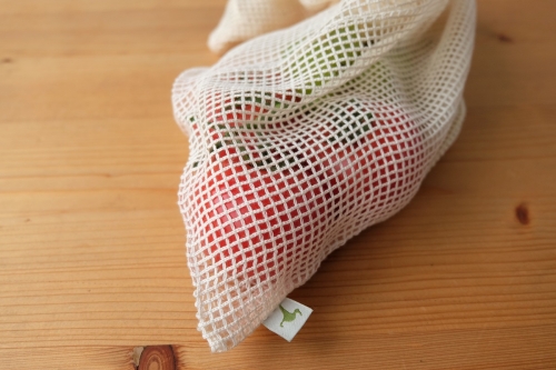 Gemüse & Obst Netz aus Baumwolle