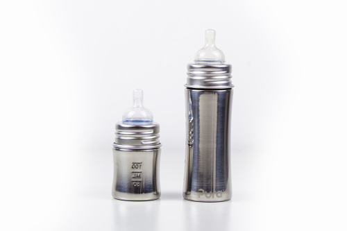 Babyflasche von Purakiki aus Edelstahl (150ml/ 325ml)