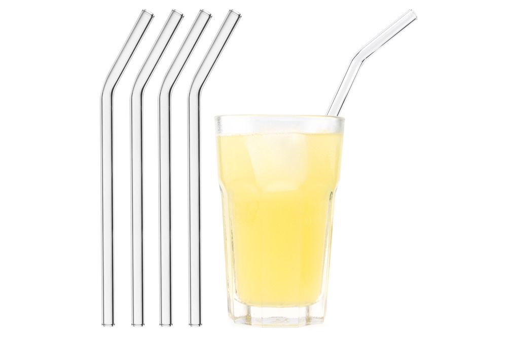 Trinkhalme aus Glas