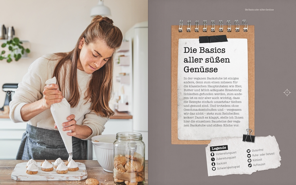 Vegan Backen traditionell und international
