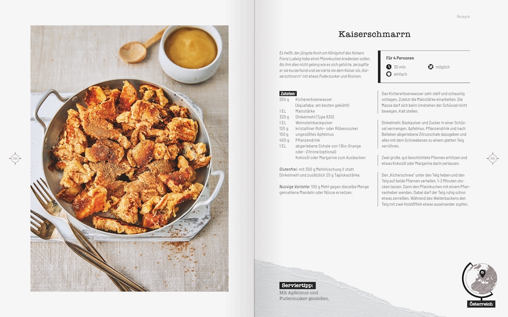 Vegan Backen traditionell und international
