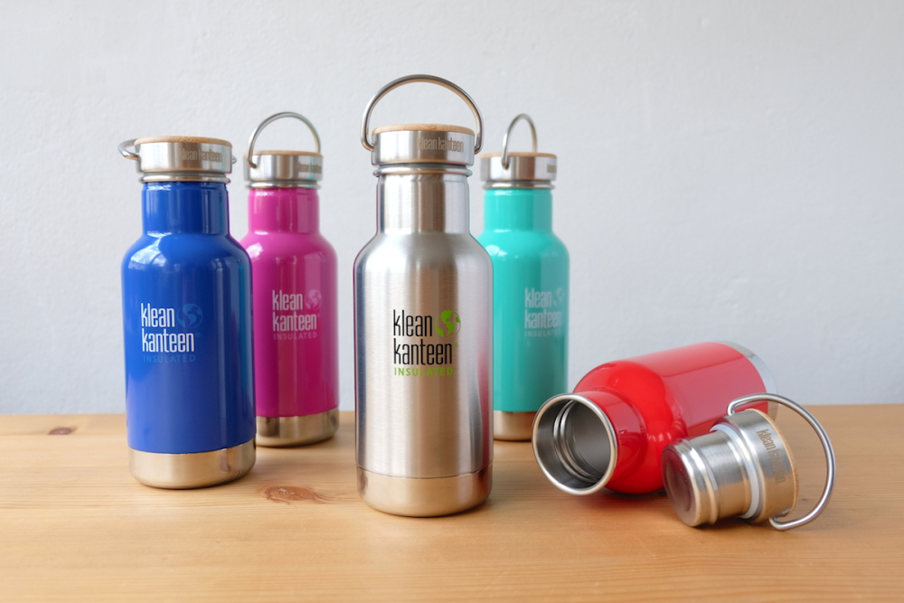 355ml Edelstahl Trinkflasche isoliert