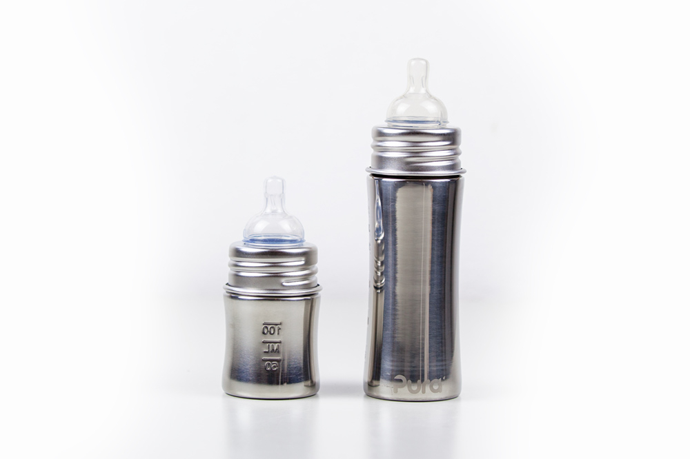 Edelstahl Babyflasche
