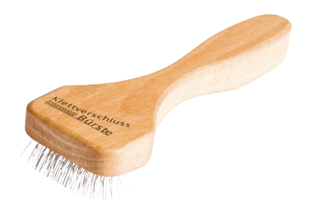 Kletttverschlussbürste